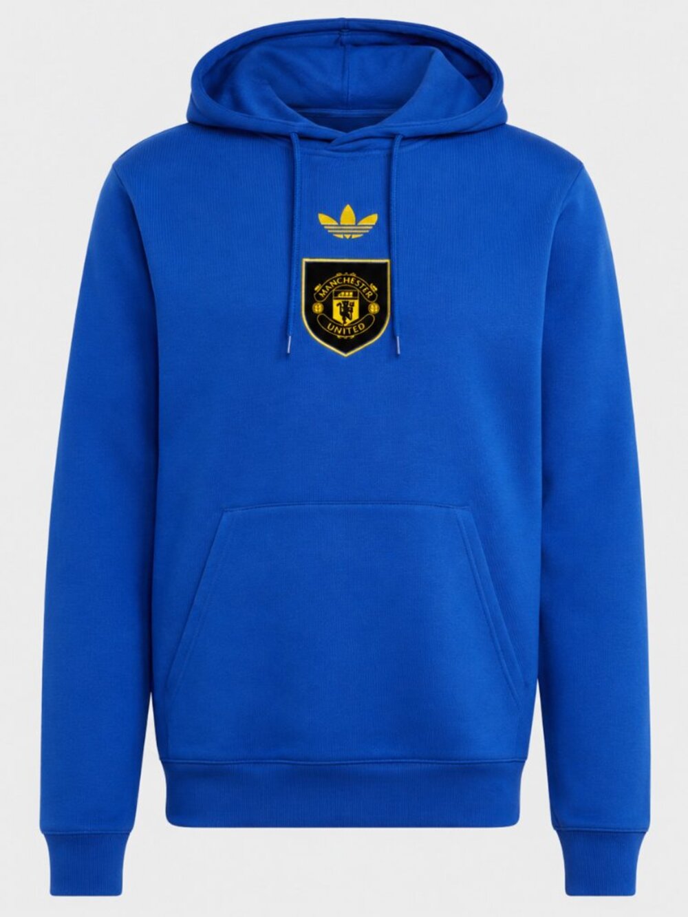 Adidas Originals Manchester United Hoodie Blue Gold Men’s XL NWT KC7792